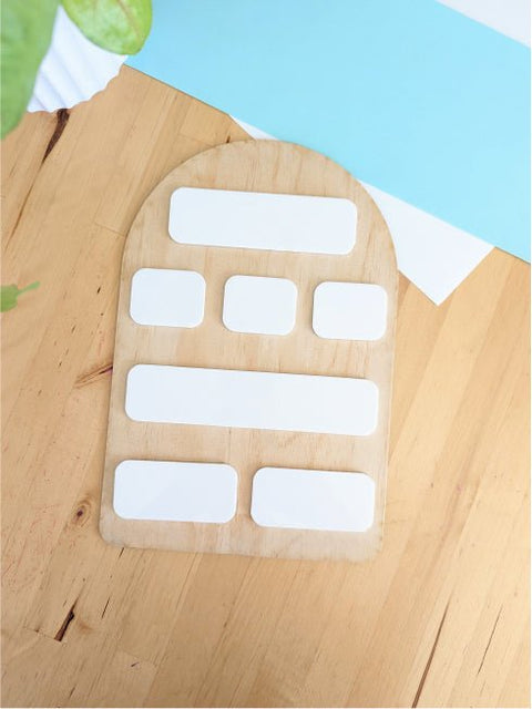 DIY Kit - Back to School Board | Arch + White - AT Blanks Australia#option1 - #product_vendor - #product_type