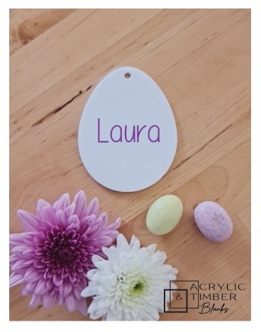 Easter Egg Tag - AT Blanks Australia#option1 - #product_vendor - #product_type