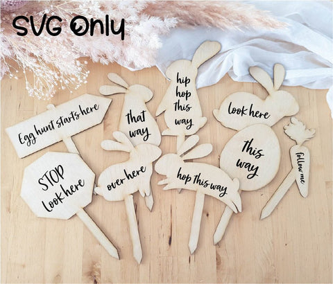 Easter Hunt - Garden Signs - AT Blanks Australia#option1 - #product_vendor - #product_type