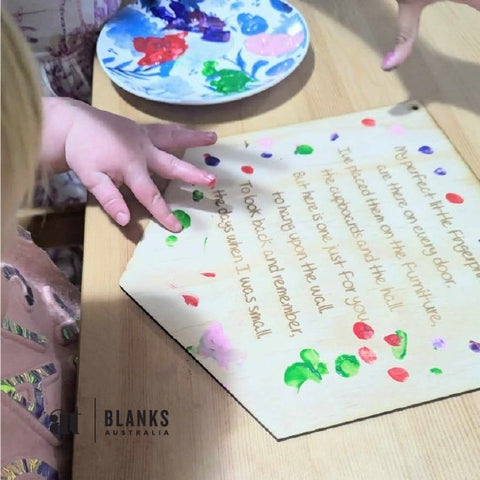 Fingerprint Plaque - engraved poem - AT Blanks Australia#option1 - #product_vendor - #product_type
