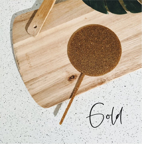 Glitter Acrylic Cake Topper - Circle - AT Blanks Australia#option1 - #product_vendor - #product_type