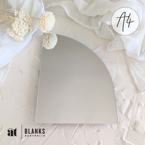 Half Arch 297 x 197mm (A4) | Mirror Range - AT Blanks Australia#option1 - #product_vendor - #product_type