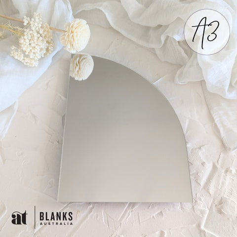 Half Arch 400 x 297mm (A3) | Mirror Range - AT Blanks Australia#option1 - #product_vendor - #product_type