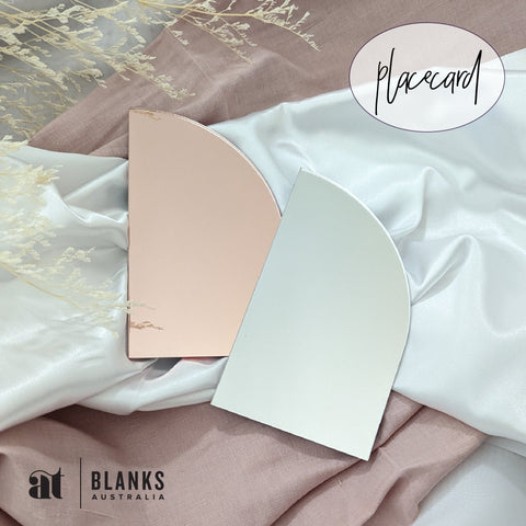 Half Arch Place card | Mirror Range - AT Blanks Australia#option1 - #product_vendor - #product_type