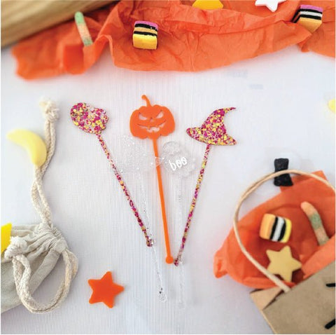 Halloween Drink Stirrer - 10 pack - AT Blanks Australia#option1 - #product_vendor - #product_type