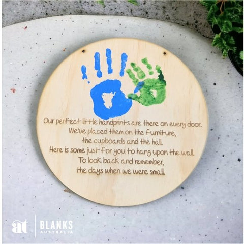 Handprint Plaque - Engraved poem - AT Blanks Australia#option1 - #product_vendor - #product_type
