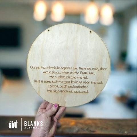 Handprint Plaque - Engraved poem - AT Blanks Australia#option1 - #product_vendor - #product_type