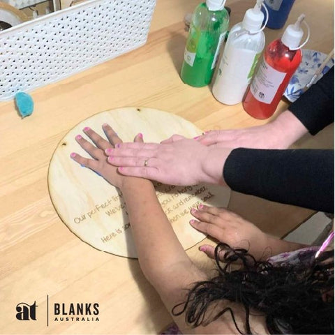 Handprint Plaque - Engraved poem - AT Blanks Australia#option1 - #product_vendor - #product_type