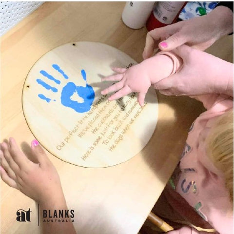 Handprint Plaque - Engraved poem - AT Blanks Australia#option1 - #product_vendor - #product_type