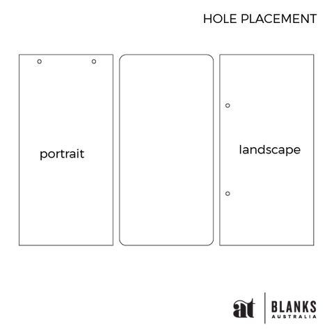 Long Narrow 150 x 400mm | Standard Range - AT Blanks Australia#option1 - #product_vendor - #product_type