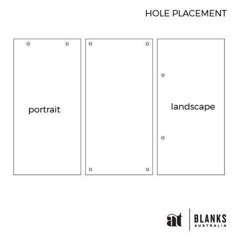 Long Narrow 200 x 600mm | Standard Range - AT Blanks Australia#option1 - #product_vendor - #product_type