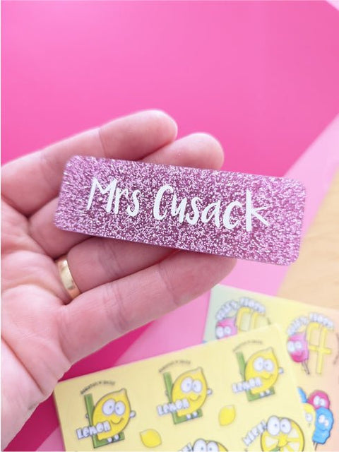 Name Badge | Acrylic Blank - AT Blanks Australia#option1 - #product_vendor - #product_type