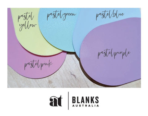 Oval Bag Tag | Acrylic Blank - AT Blanks Australia#option1 - #product_vendor - #product_type