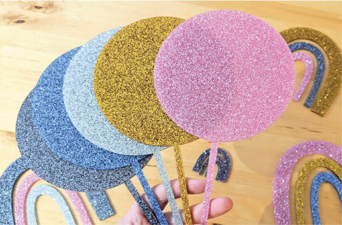 Pastel Acrylic Cake Topper - Circle - AT Blanks Australia#option1 - #product_vendor - #product_type
