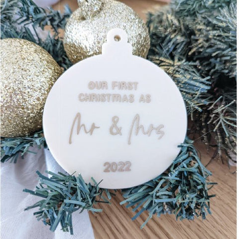 Plain Christmas Bauble - AT Blanks Australia#option1 - #product_vendor - #product_type