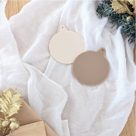 Plain Christmas Bauble - AT Blanks Australia#option1 - #product_vendor - #product_type