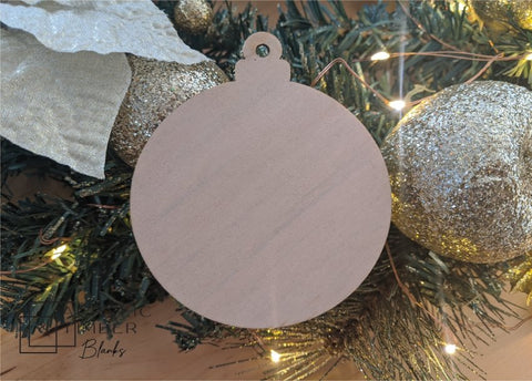 Plain Christmas Bauble - AT Blanks Australia#option1 - #product_vendor - #product_type