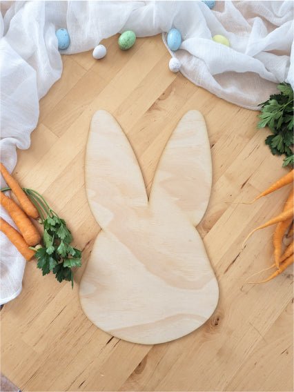 Plywood Bunny Head Blank - AT Blanks Australia#option1 - #product_vendor - #product_type