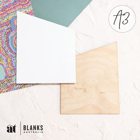 Pointed Rectangle 400 x 297mm (A3) | Standard Range - AT Blanks Australia#option1 - #product_vendor - #product_type