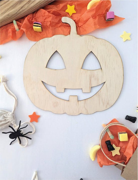 Pumpkin Face Wall Plaque - AT Blanks Australia#option1 - #product_vendor - #product_type