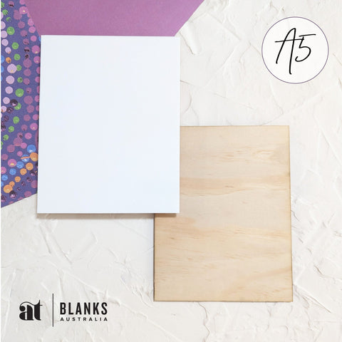 rectangle acrylic blank plywood blank A5 clear 2mm 3mm