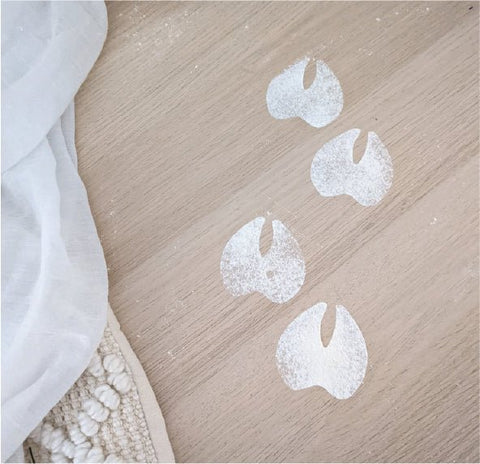 Reindeer Feet Stencil - AT Blanks Australia#option1 - #product_vendor - #product_type