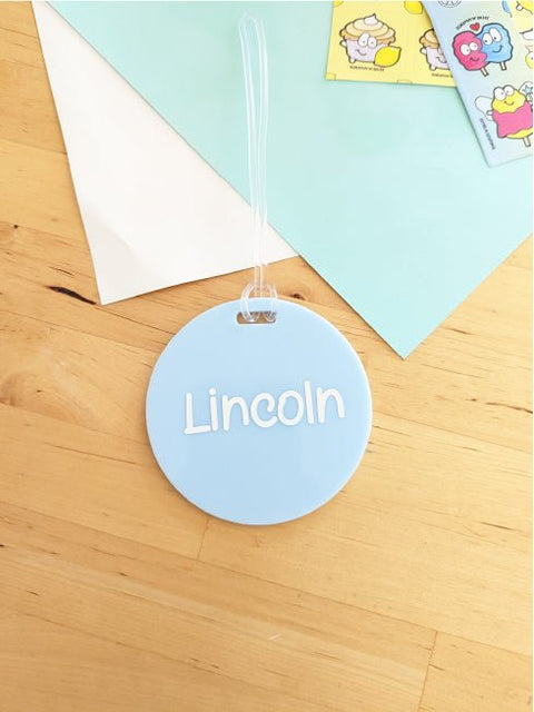 Round Bag Tag | Acrylic Blank - AT Blanks Australia#option1 - #product_vendor - #product_type