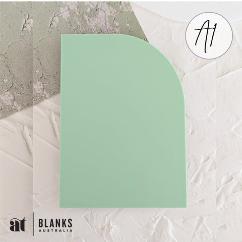 Round Corner 841 x 594 mm (A1) | Pastel Range - AT Blanks Australia#option1 - #product_vendor - #product_type