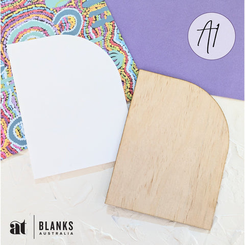 Round Corner 841 x 594mm (A1) | Standard Range - AT Blanks Australia#option1 - #product_vendor - #product_type