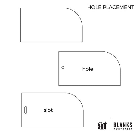 Round Corner Place card | Mirror Range - AT Blanks Australia#option1 - #product_vendor - #product_type