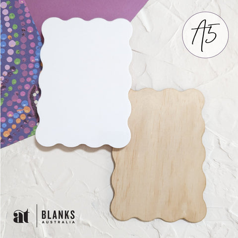 Wavy 197 x 149mm (A5) | Standard Range - AT Blanks Australia#option1 - #product_vendor - #product_type