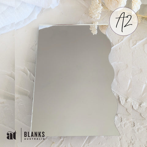 Wavy Side 594 x 420mm (A2) | Mirror Range - AT Blanks Australia#option1 - #product_vendor - #product_type