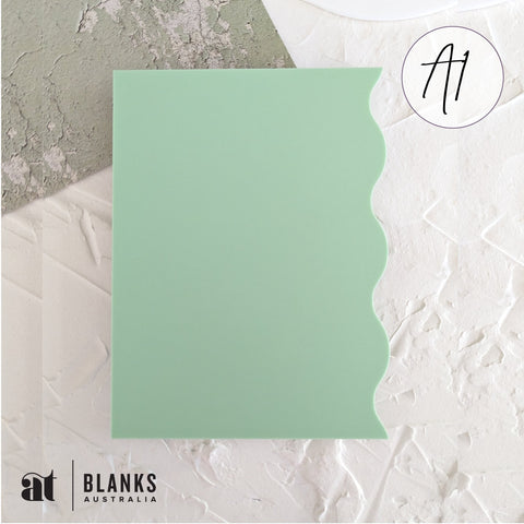 Wavy Side 841 x 594 mm (A1) | Pastel Range - AT Blanks Australia#option1 - #product_vendor - #product_type