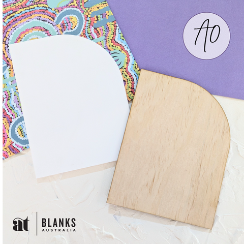 Round Corner Blanks | Acrylic Blanks | Plywood Blanks