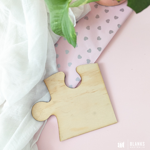 Mother's Day | Puzzle piece blank with stand