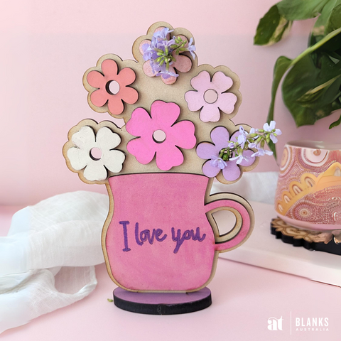 Mother's Day | Children's DIY Flower and Vase Blanks Kit