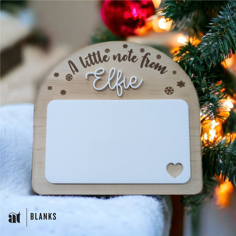 Personalised Elf Message Board- A little note from