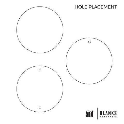 100mm Acrylic Blank Circle | Mirror Range AT Blanks Australia Acrylic blanks