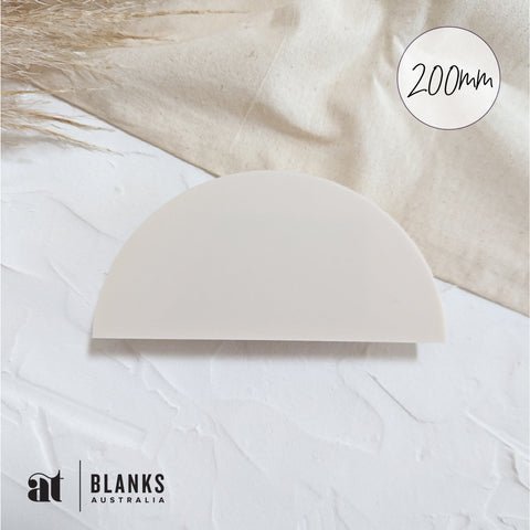 200mm Semi Circle Blank | Nature Range - AT Blanks Australia#option1 - #product_vendor - #product_type