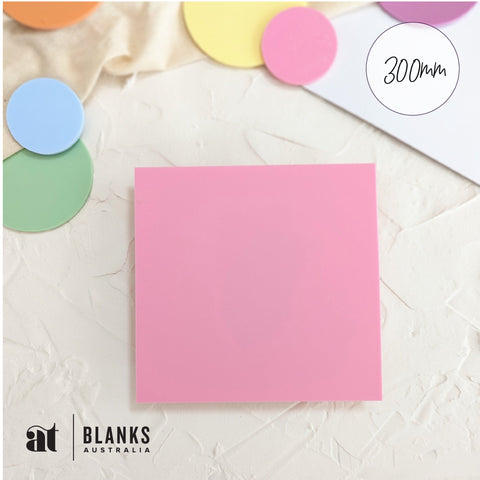 300mm Acrylic Blank Square | Pastel Range - AT Blanks Australia#option1 - #product_vendor - #product_type
