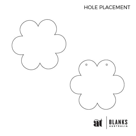 300mm Flower Blank | Standard Range - AT Blanks Australia#option1 - #product_vendor - #product_type