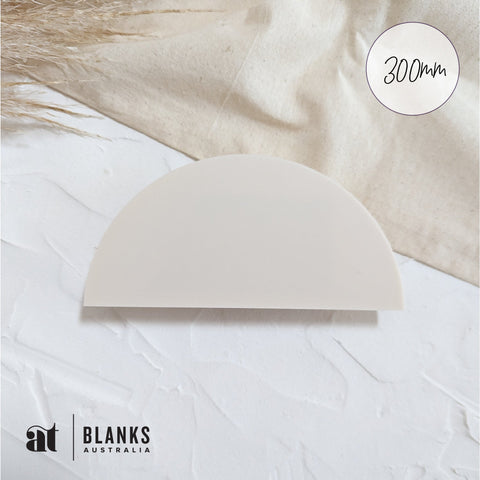 300mm Semi Circle Blank | Nature Range - AT Blanks Australia#option1 - #product_vendor - #product_type