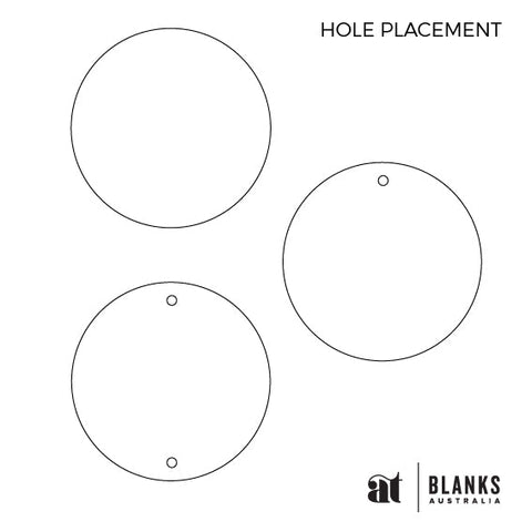 30mm Acrylic Blank Circle | Nature Range - AT Blanks Australia#option1 - #product_vendor - #product_type