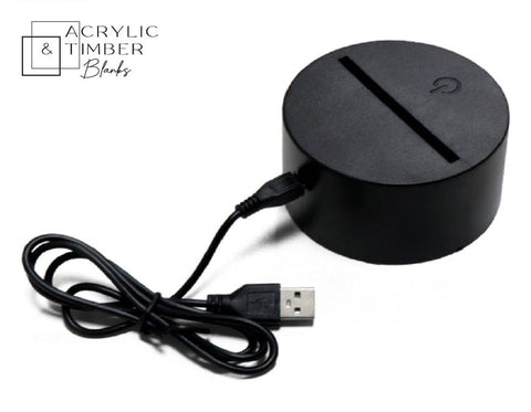 77mm Rectangle Light Topper - Black Base - AT Blanks Australia#option1 - #product_vendor - #product_type