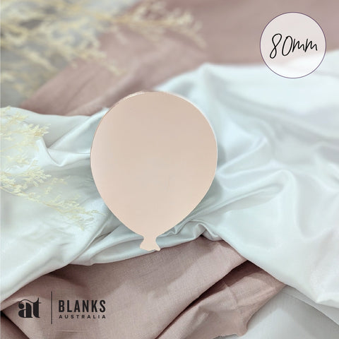 80mm Balloon Blank | Mirror Range - AT Blanks Australia#option1 - #product_vendor - #product_type