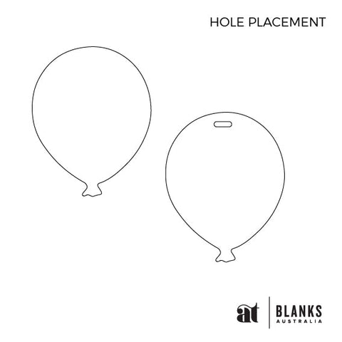 80mm Balloon Blank | Standard Range - AT Blanks Australia#option1 - #product_vendor - #product_type