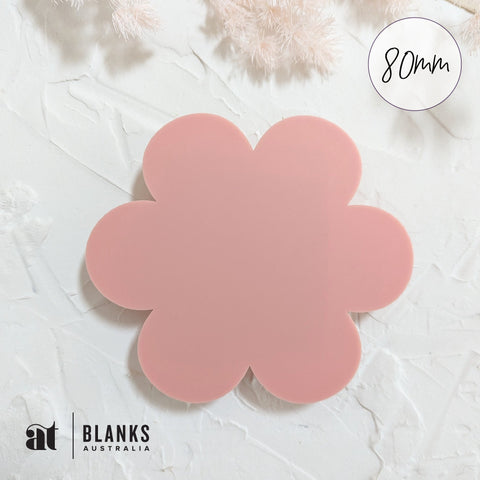 80mm Flower Blank | Nature Range - AT Blanks Australia#option1 - #product_vendor - #product_type
