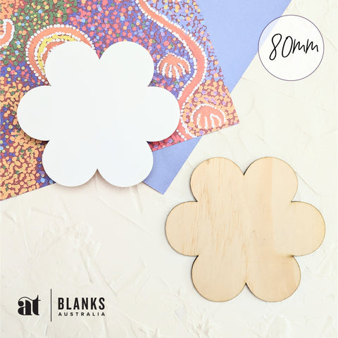 80mm Flower Blank | Standard Range - AT Blanks Australia#option1 - #product_vendor - #product_type