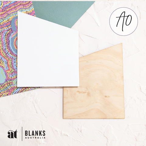 Pointed Rectangle 1189 x 841mm (A0) | Standard Range AT Blanks Australia Acrylic blanks for weddings