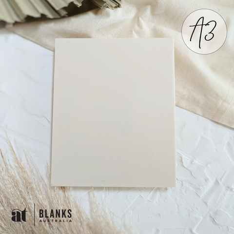 Rectangle 400 x 297mm (A3) | Nature Range AT Blanks Australia Acrylic blanks for weddings